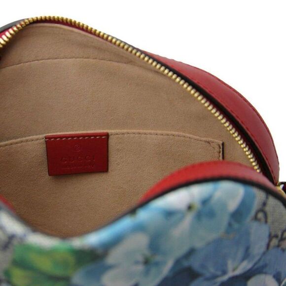 Gucci Mini Blooms Chain Shoulder Bag Floral Crossbody Camera Bag - Picture 4 of 10